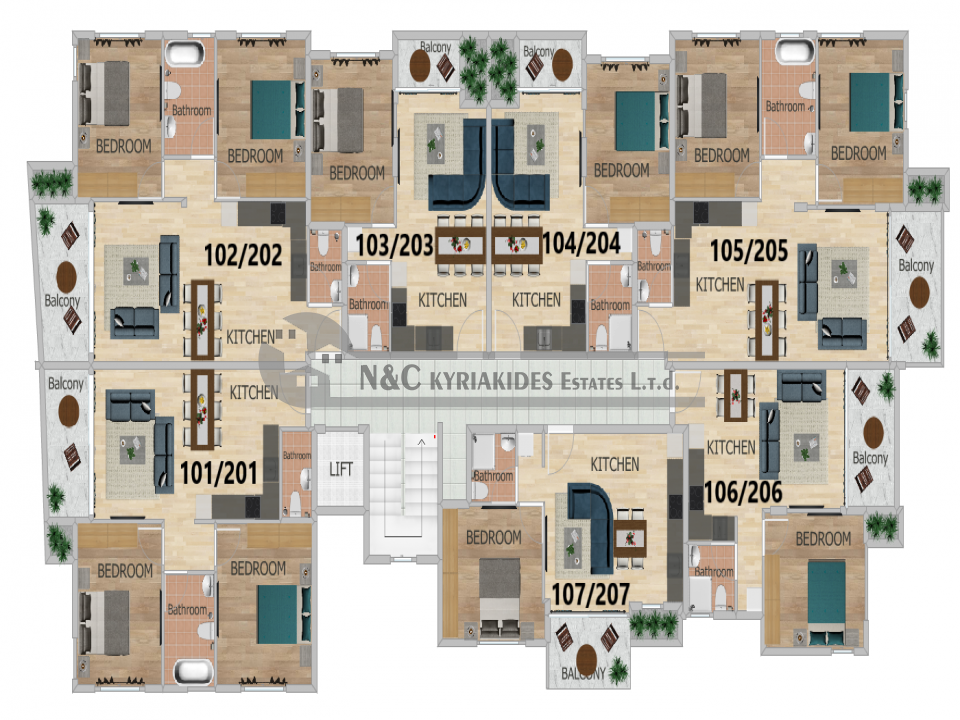 Photo #2 Apartment for sale in Cyprus, Oroklini